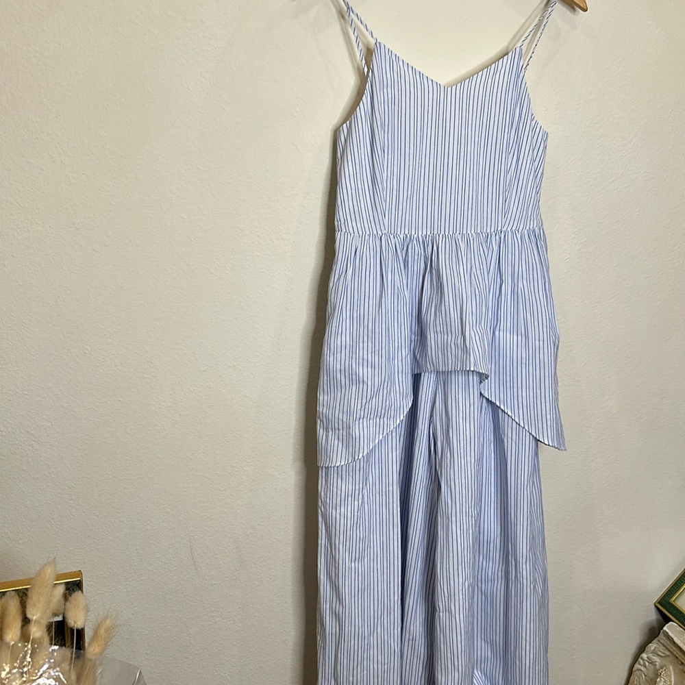 New English factory stripped jumpsuit